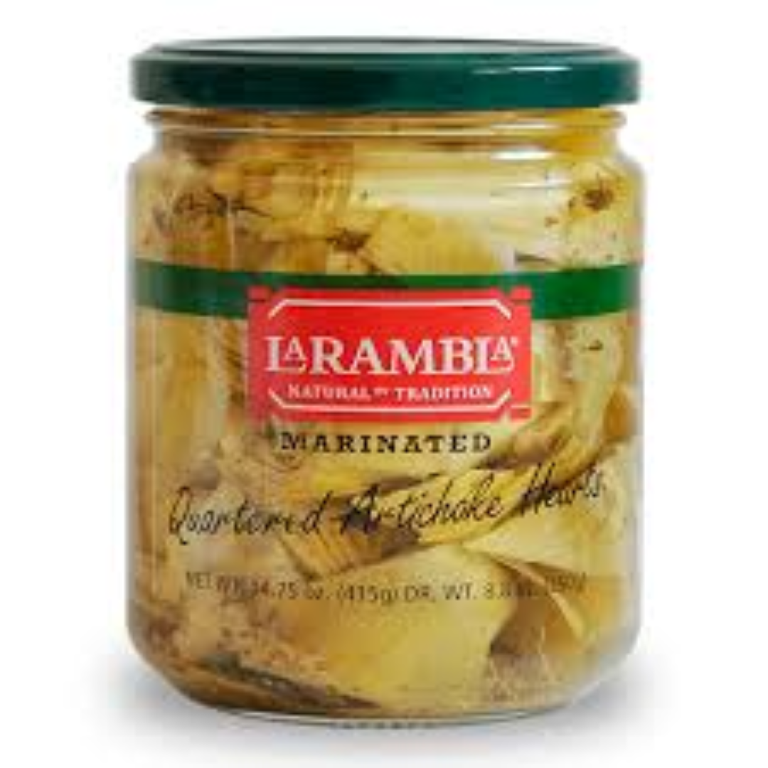 LA RAMBLA MARINATED ARTICHOKES 450G
